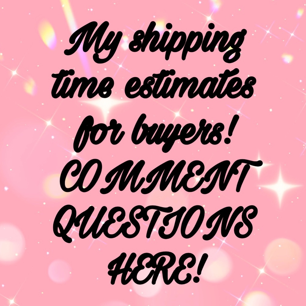 If you have ordered anything from me and have questions, please comment here💞